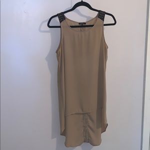 Monteau high-low tank (leather/ studded detail) M